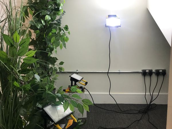 Work lights setup