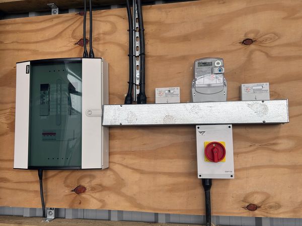 Industrial meter setup